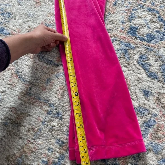 Vintage Juicy Couture Pink Velour Tracksuit Set Rhinestone Y2K Hoodie Pants - Picture 6 of 10